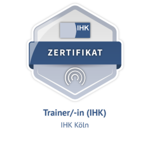 Zertifikat - Trainer/-in (IHK)